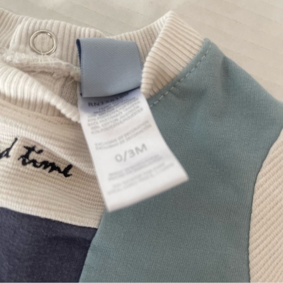 3M | baby boy sweater | Geometric pattern - Picture 6 of 6